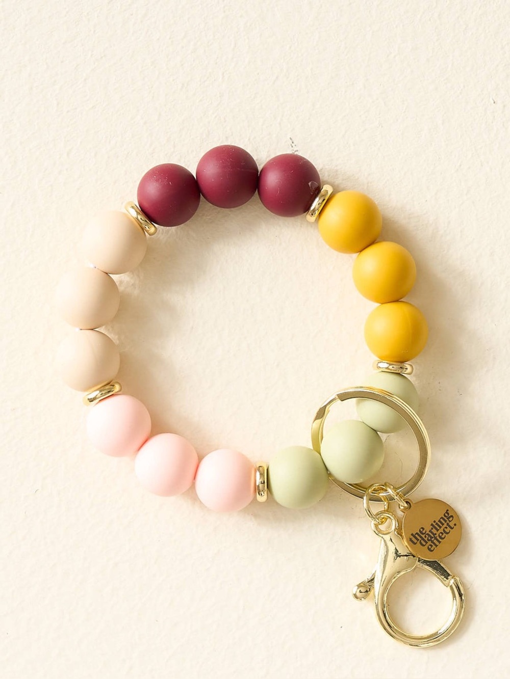 The Darling Effect Keychain Multicolor Keyring Bracelet - Picture 3 of 4